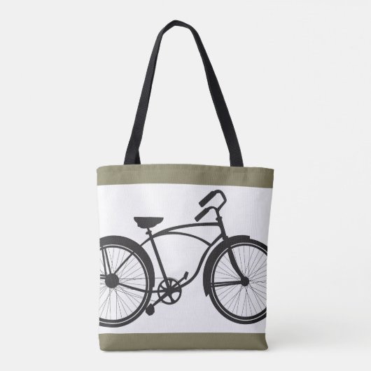 Fietscanvas tas (Achterkant)