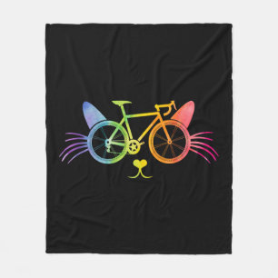Fietscat Lgbt Fleece Deken