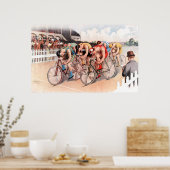 fietscène poster (Keuken)