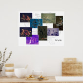 Fietscollage Poster (Keuken)