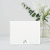 Fietscorrespondentiekaarten Briefkaart (Staand voorkant)