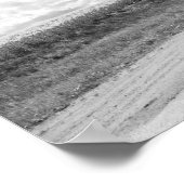 Fietscycli Belarus zwart-wit Poster (Hoek)