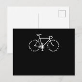 Fietscyclist Briefkaart (Voorkant / Achterkant)