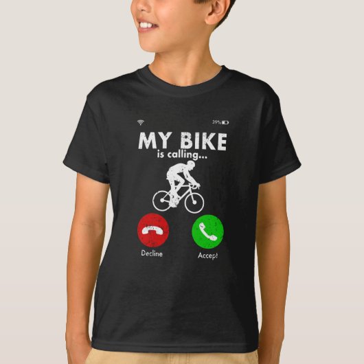 Fietscyclist Funny Gift Cadeau Idee T-shirt (Voorkant)