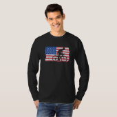 Fietscyclist voor motorfietsen t-shirt (Voorkant volledig)