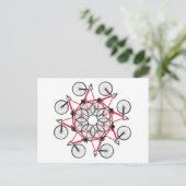 Fietscyclus Briefkaart (Staand voorkant)