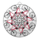 Fietscyclus Dartbord (Voorkant)