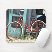 Fietscyclus fietsen oude vorm muismat (Met muis)