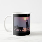 Fietscyclus fietsen Quebec Canada Koffiemok (Links)