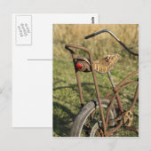 Fietscyclus fietsen van banaancruiser briefkaart (Voorkant / Achterkant)