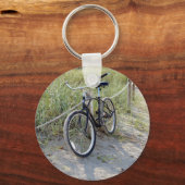 Fietscyclus fietsen van Miami Beach Sleutelhanger (Voorkant)