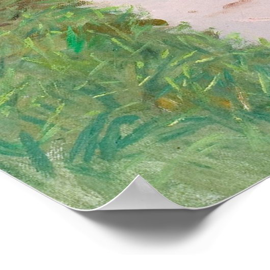 Fietscyclus omhoog poster (Hoek)