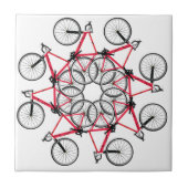 Fietscyclus Tegeltje (Voorkant)