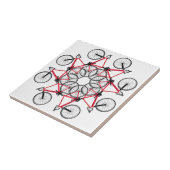 Fietscyclus Tegeltje (Zijkant)