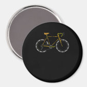 Fietscyclus voor anatomie is levensecht magneet (Voorkant / Achterkant)
