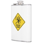 Fietscylockruis Road Sign Heupfles (Links)