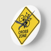 Fietscylockruis Road Sign Ronde Klok (Hoek)