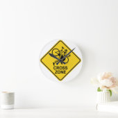 Fietscylockruis Road Sign Ronde Klok (Huis)