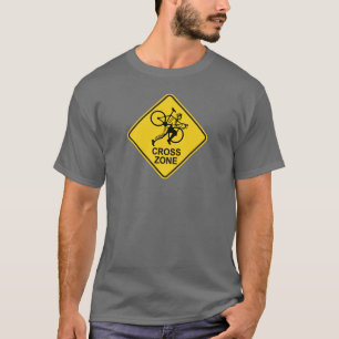 Fietscylockruis Road Sign T-shirt