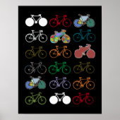 fietsdecor voor muren poster (Voorkant)