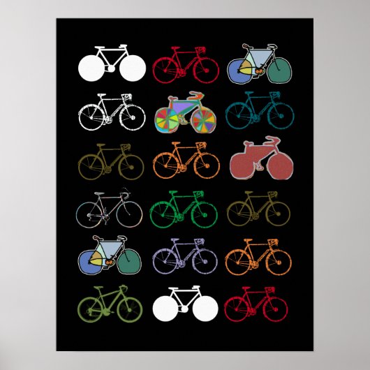 fietsdecor voor muren poster (Voorkant)