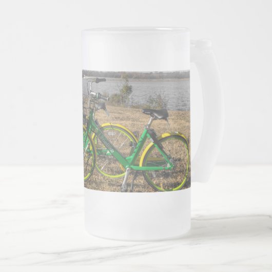 Fietsdrieling Frosted Mok (Voorkant rechts)