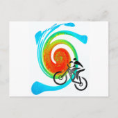 fietsdromen briefkaart (Voorkant)