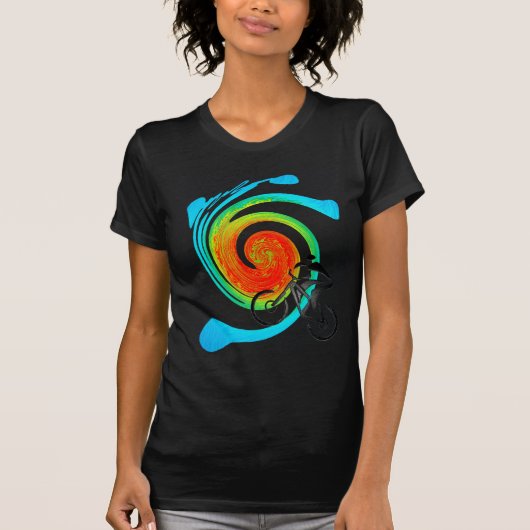 fietsdromen t-shirt (Voorkant)