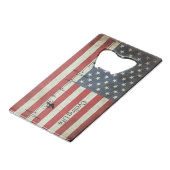 Fietsduur, banden en strips creditkaart flessenopener (Achterkant Gekanteld)