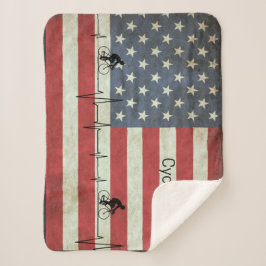 Fietsduur, banden en strips sherpa deken