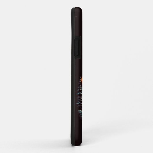 Fietsduur, retro aanpasbaar Case-Mate iPhone case (Achterkant/rechts)