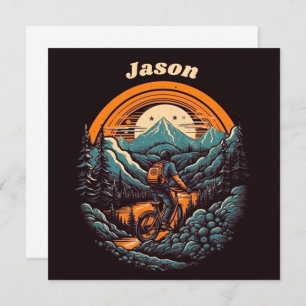 Fietsduur, retro aanpasbaar kaart