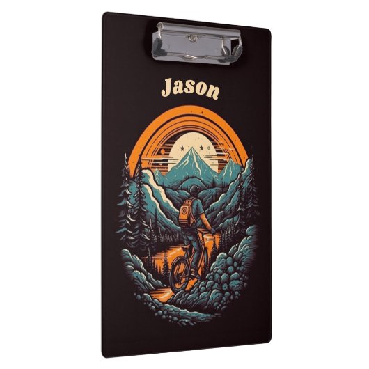 Fietsduur, retro aanpasbaar klembord (Rechts)