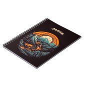 Fietsduur, retro aanpasbaar notitieboek (Linkerzijde)