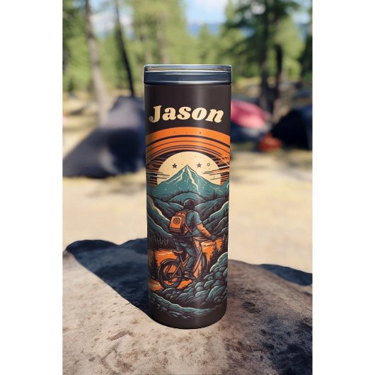 Fietsduur, retro aanpasbaar thermosbeker