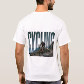 Fietseditoriaal Uithoudingsvermogen Grafisch T-shirt (Achterkant)