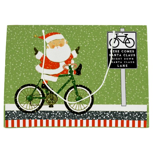 Fietseergalvaniseringsdag grote cadeau groot cadeauzakje (Voorkant)