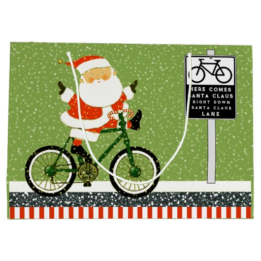 Fietseergalvaniseringsdag grote cadeau groot cadeauzakje (Achterkant)