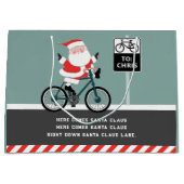 Fietseergalvaniseringsdag grote cadeau groot cadeauzakje (Voorkant)