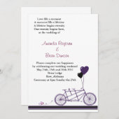 Fietseinladiging Kaart (Voorkant / Achterkant)