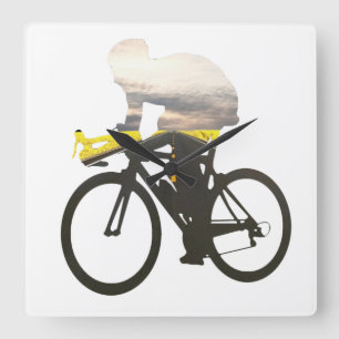 Fietsen 01 vierkante klok