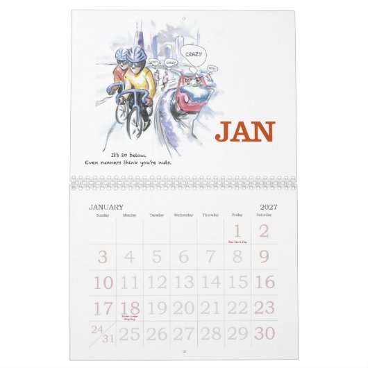 Fietsen 2013 - Agenda voor fietsers Kalender (Jan 2027)