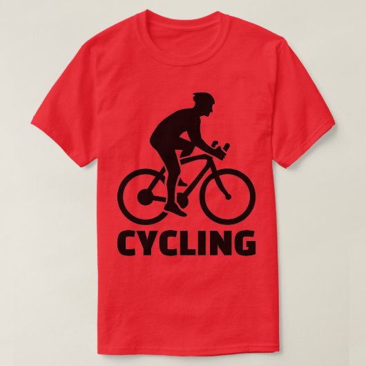 Fietsen 6 t-shirt (Design voorkant)