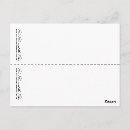 Fietsen Aarhus, 2x bladwijzer Briefkaart (Achterkant)