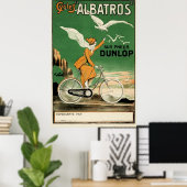  fietsen Albatros Poster (Thuiskantoor)