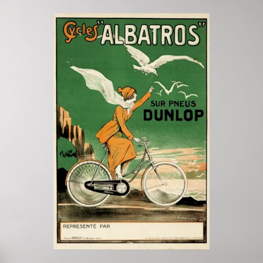  fietsen Albatros Poster (Voorkant)