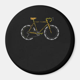 Fietsen AnatomieCute cycli zijn levenslange cad Magneet