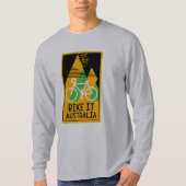 Fietsen Australië T-shirt (Voorkant)