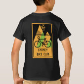 Fietsen Australië T-shirt (Achterkant)
