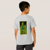 Fietsen Australië T-shirt (Achterkant volledig)